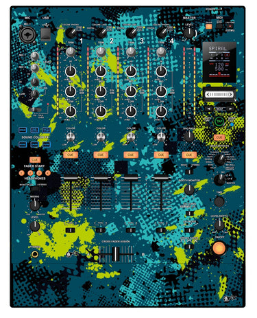 Pioneer DJ DJM 900 NEXUS Skin Conflict Green